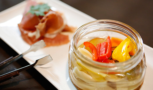 Carpaccio of seasonal white fish